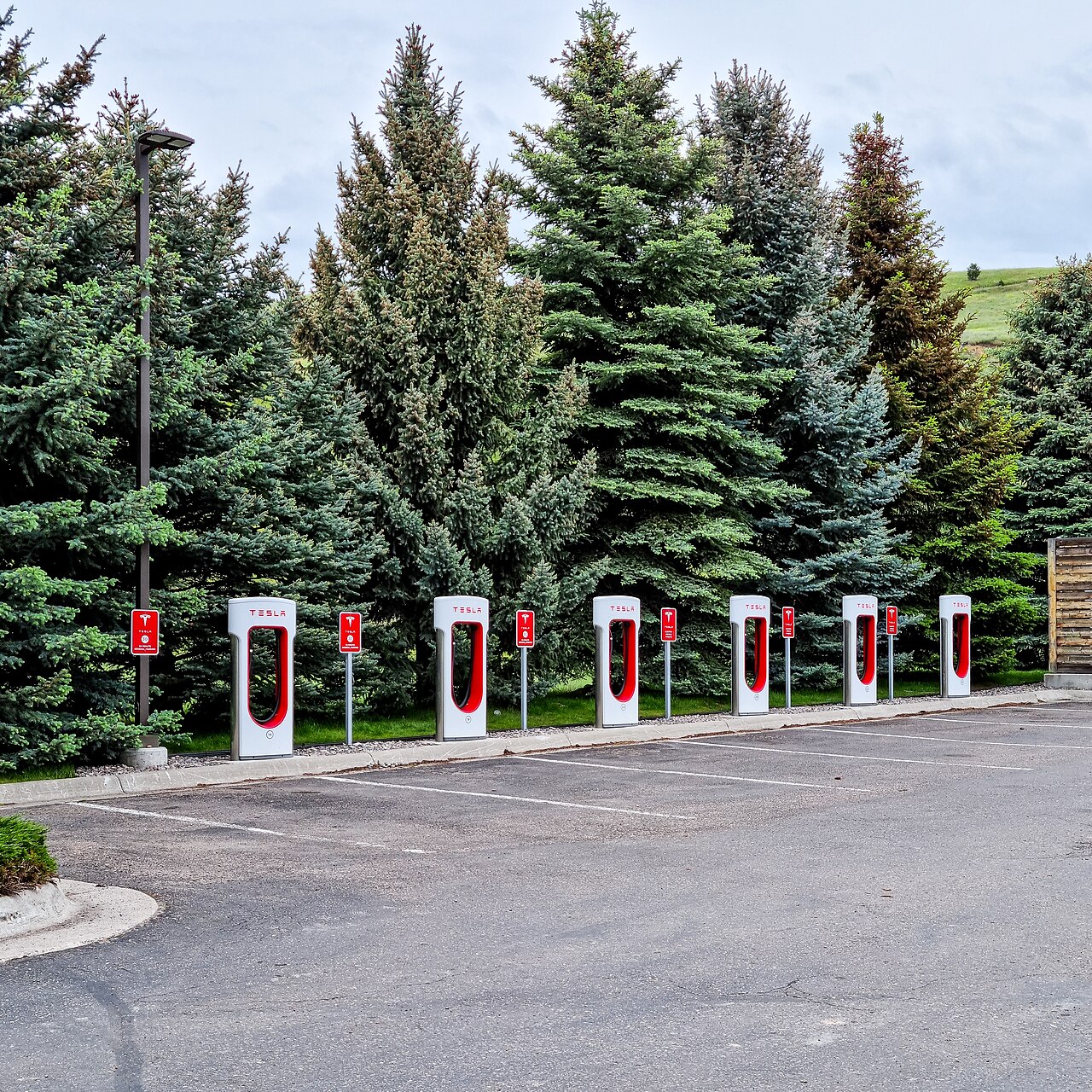 Tesla Supercharger station