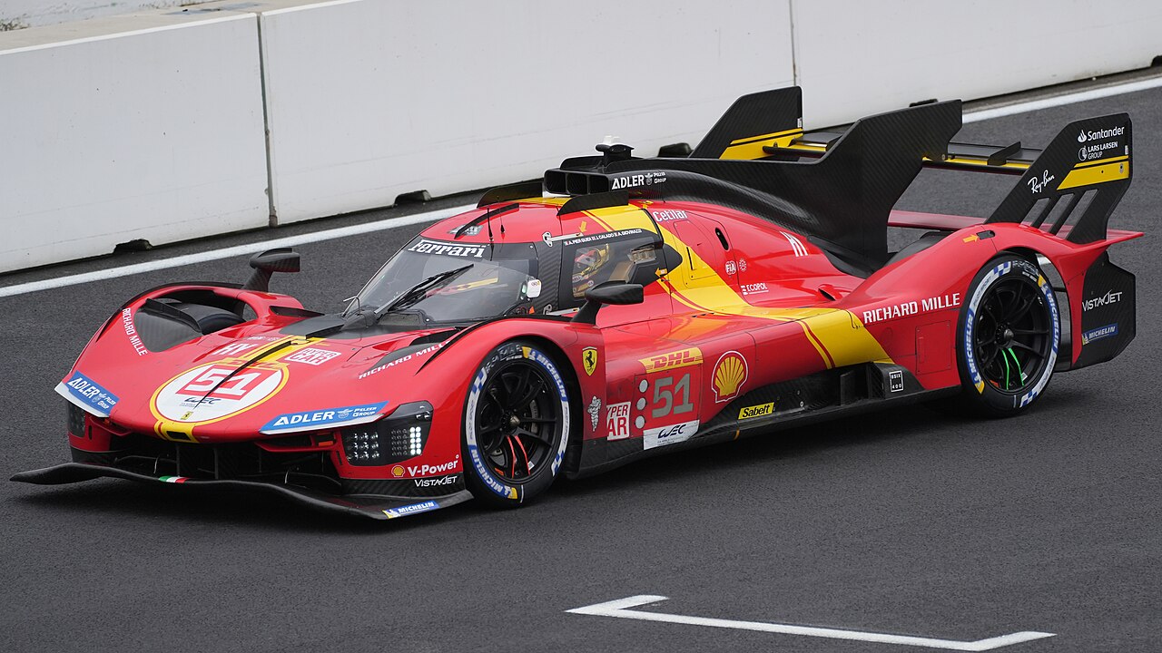 Ferrari 499P endurance racer