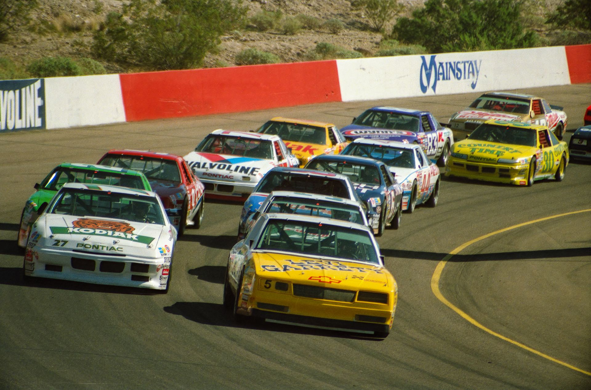 Illustrative: NASCAR Cup Series oval racing