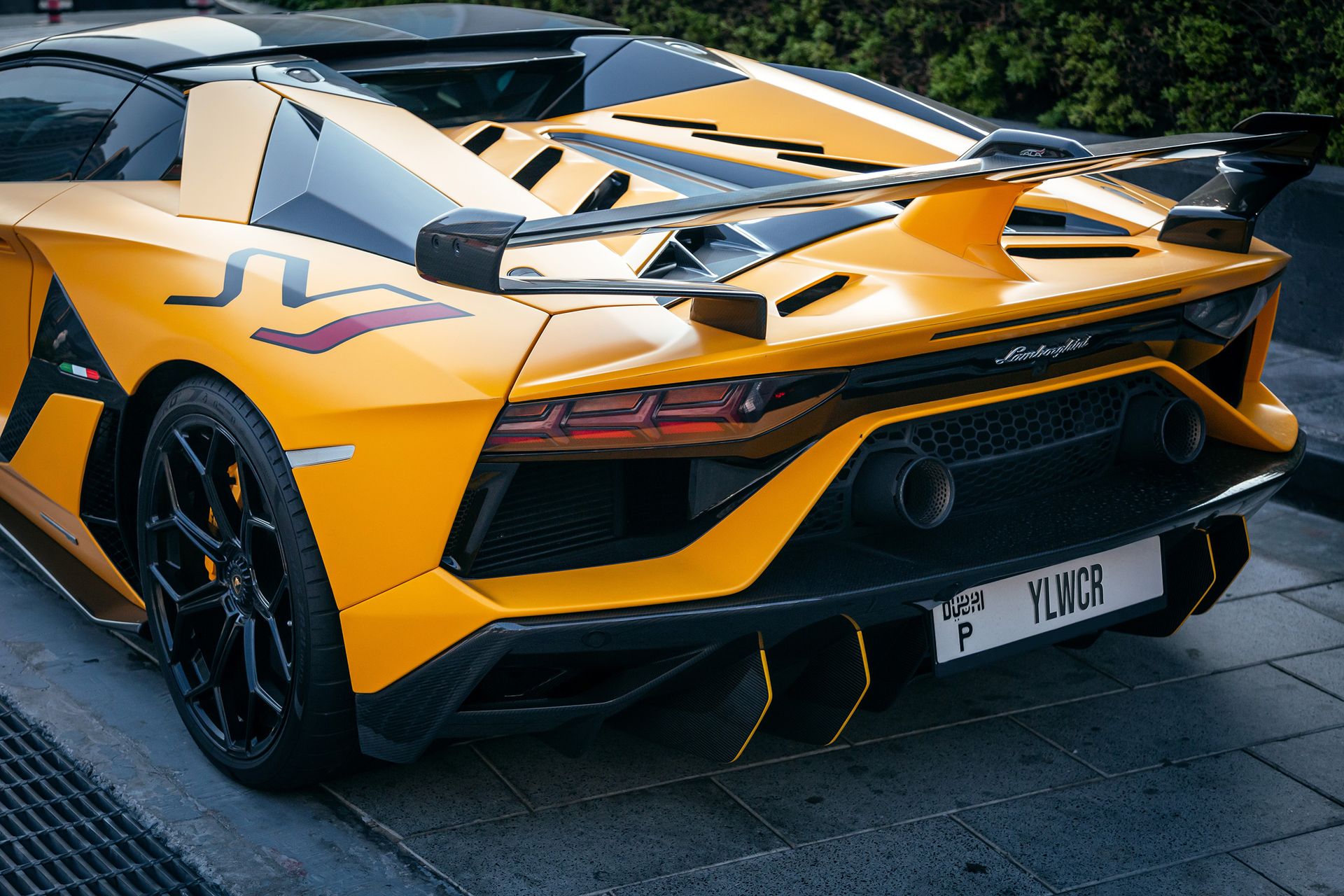 Illustrative: Lamborghini road car